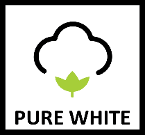 Pure white finish