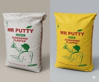 Mr Putty Screeding Cement bags
